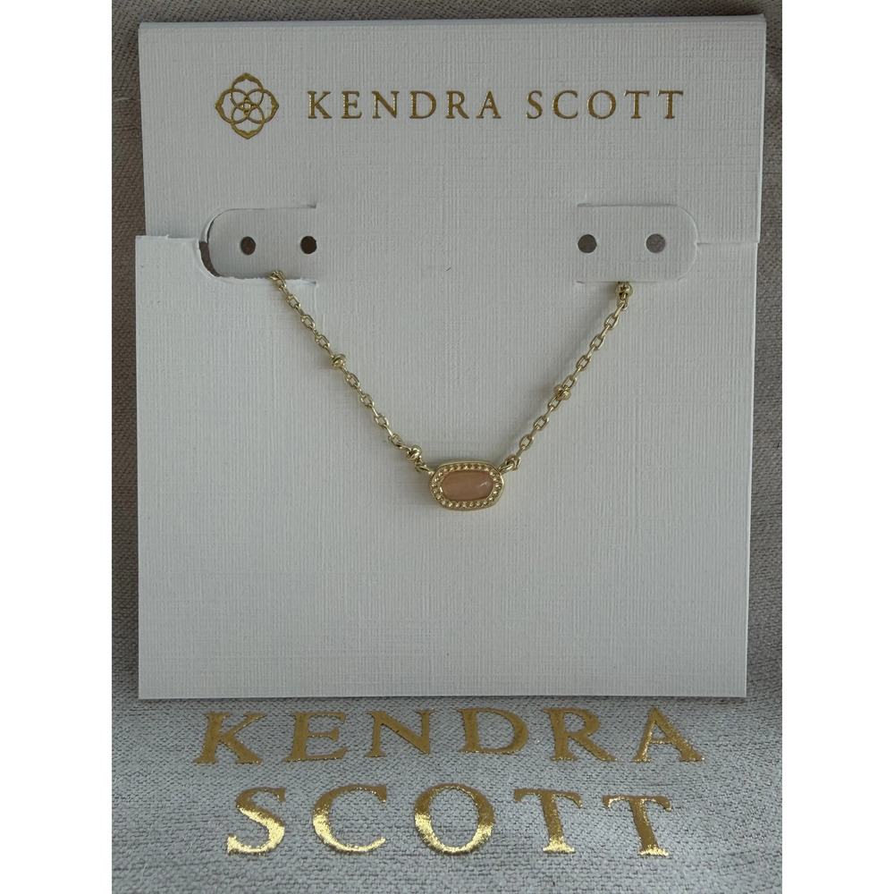 Kendra Scott Yellow Pendant Necklace